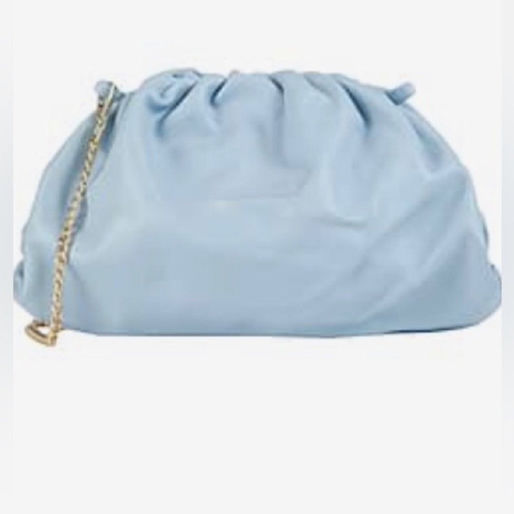 LEATHER POUCH CLUTCH BY TUSCANY LEATHER - Italy